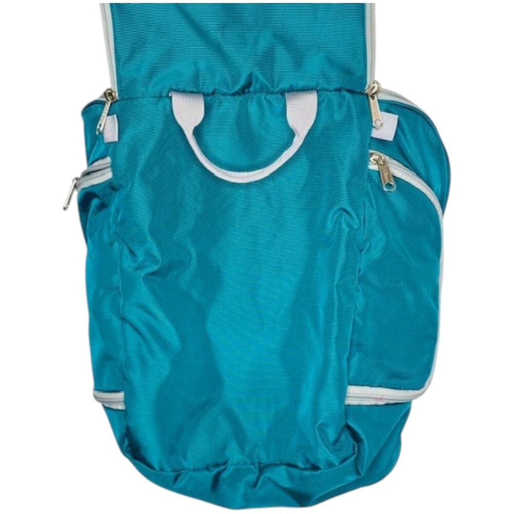 L.L. Bean Unisex Travel Toiletry Organizer - Turquoise - L - 12½"H x 11½"W x 4" - Picture 4 of 11
